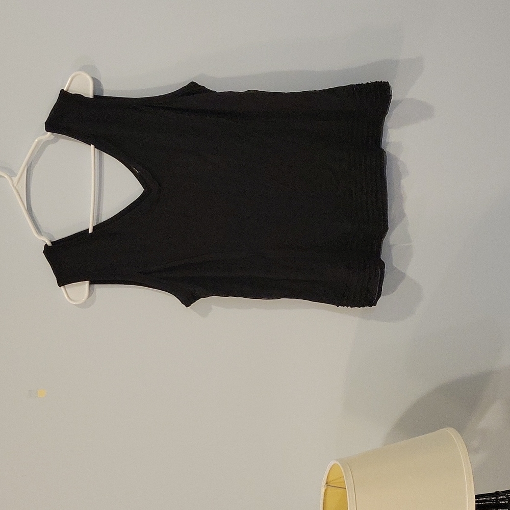 XL Anne Klein Sheer Sleeveless Top, NWT